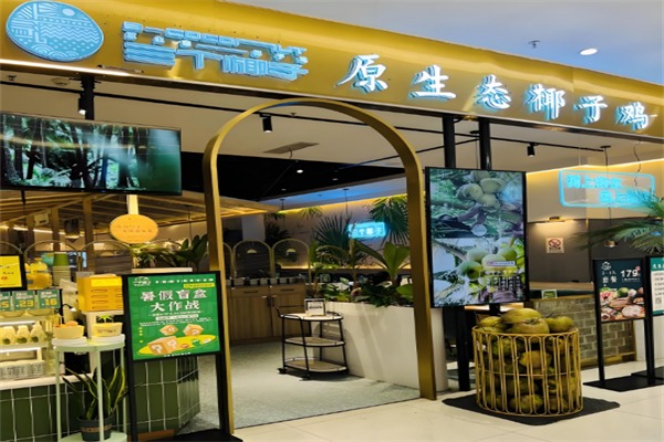 三个椰子原生态椰子鸡