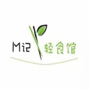 M记轻食馆品牌logo