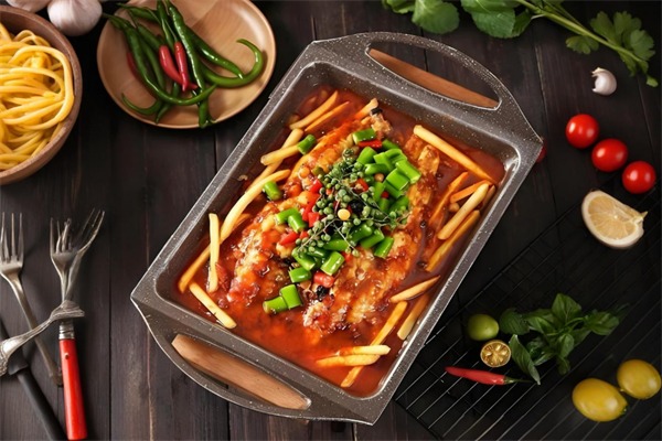 鱼一锅新派烤鱼饭