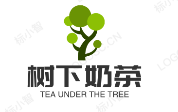 树下奶茶品牌logo