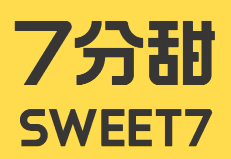 7分甜奶茶品牌logo