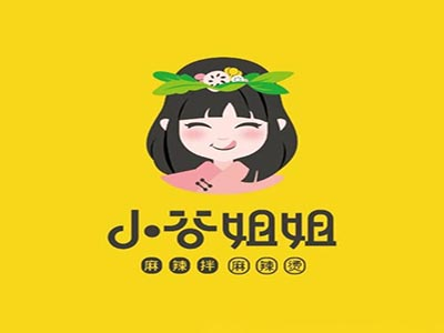 小谷姐姐麻辣拌麻辣烫品牌logo