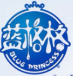 蓝格格果汁饮料品牌logo
