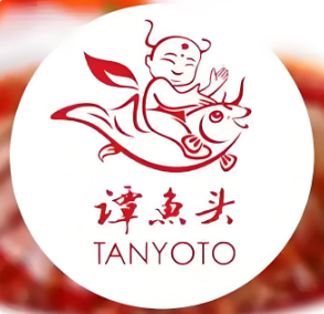 香辣谭鱼头火锅品牌logo