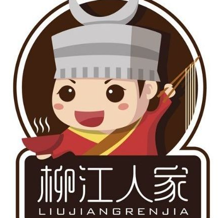 柳江人家螺蛳粉品牌logo