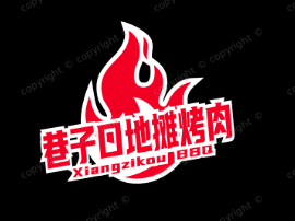 巷子口地摊烤肉