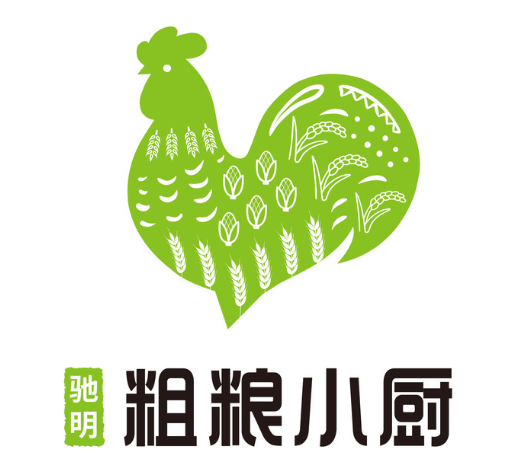 驰明粗粮小厨品牌logo