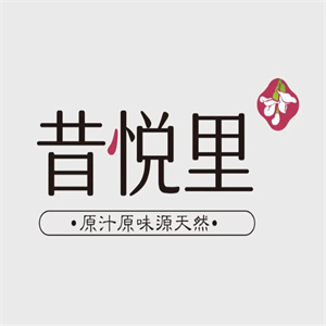 昔悦里槐花饺子品牌logo