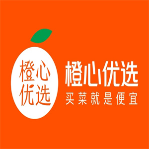 橙心优选网格配送站品牌logo