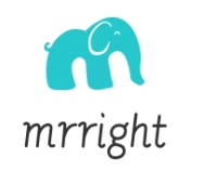 mrright榴莲千层蛋糕品牌logo