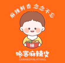 馋客麻辣烫品牌logo