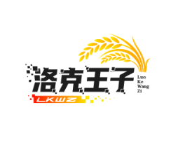 洛克王子烘焙品牌logo