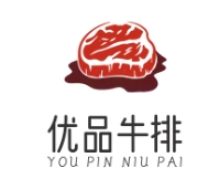 优品牛排品牌logo