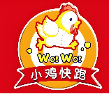 小鸡快跑韩式炸鸡品牌logo