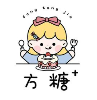 方糖甜品品牌logo