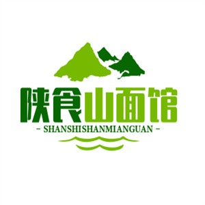 陕食山面馆品牌logo