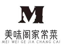 美味阁家常菜品牌logo