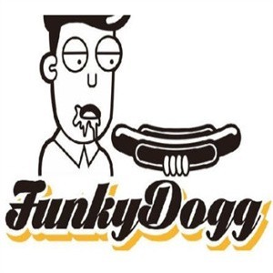 funkydogg时髦热狗品牌logo