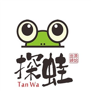 探蛙炭烧牛蛙主题餐厅品牌logo