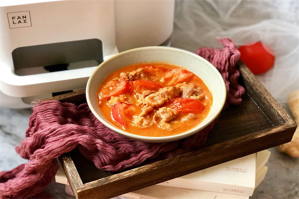 牛谷丽番茄肥牛饭