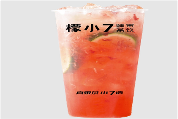 檬小七鲜果奶茶
