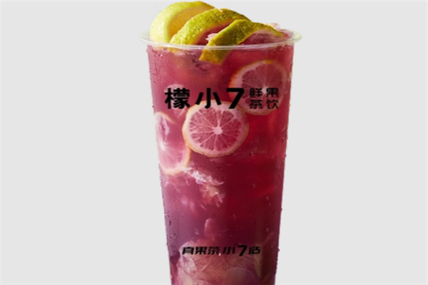 檬小七鲜果奶茶
