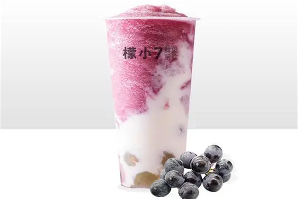 檬小七鲜果奶茶
