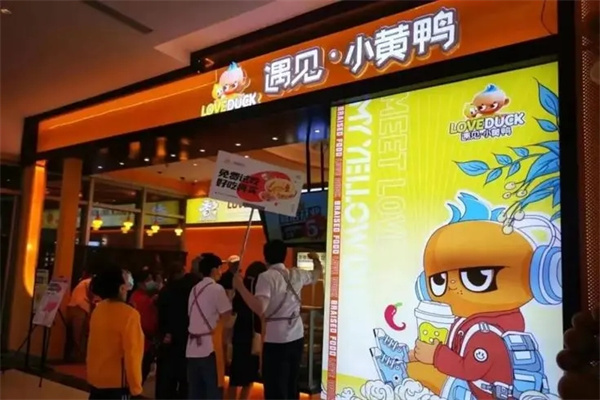 遇见小黄鸭