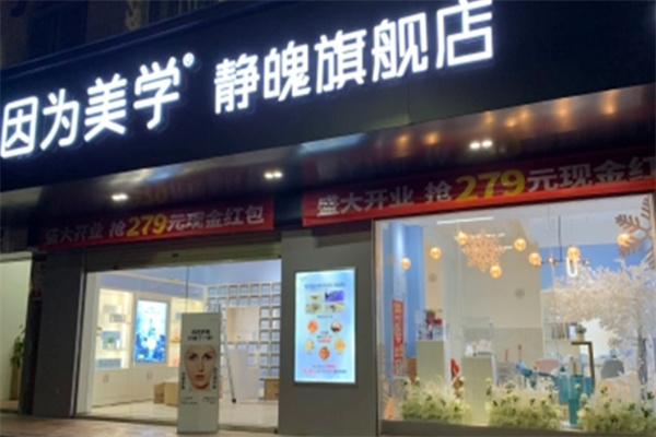 因为美学美容加盟 因为美学美容加盟