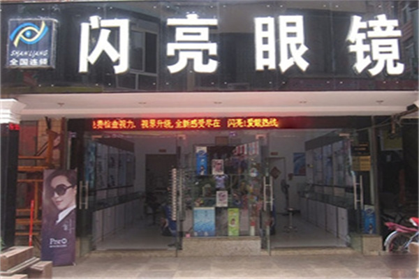 闪亮眼镜