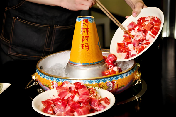 锡林阿玛冰煮羊火锅