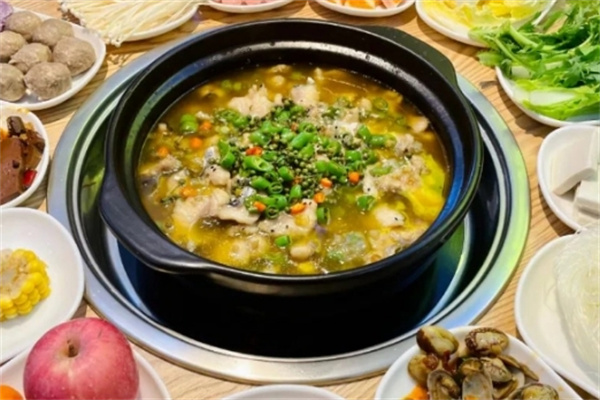 铜锅豆花鱼火锅