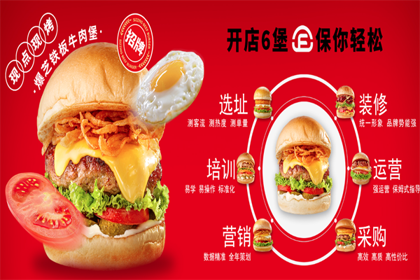 福咔恰铁板牛肉汉堡 福咔恰铁板牛肉汉堡