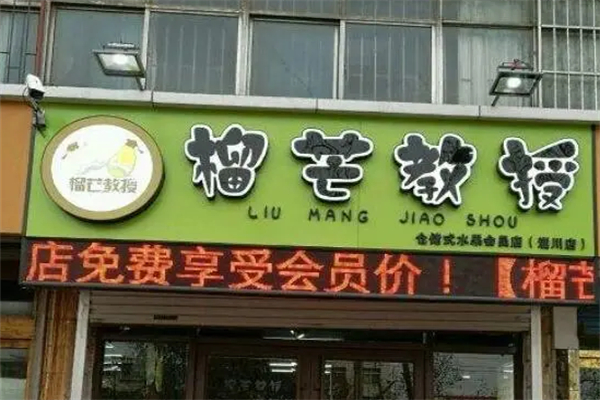 榴芒教授水果