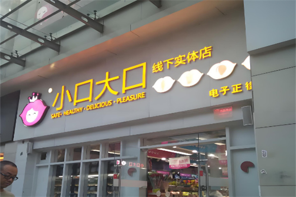 大口小口零食店