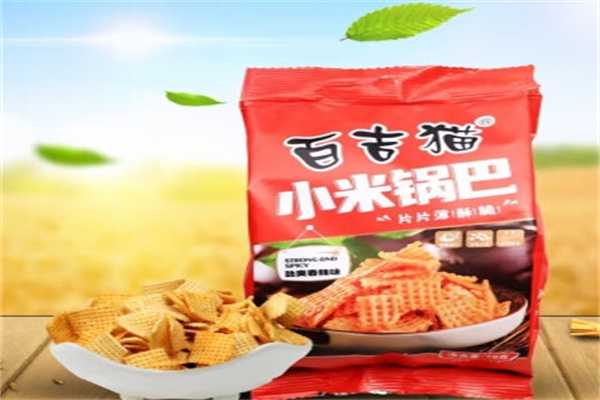 百吉猫锅巴零食