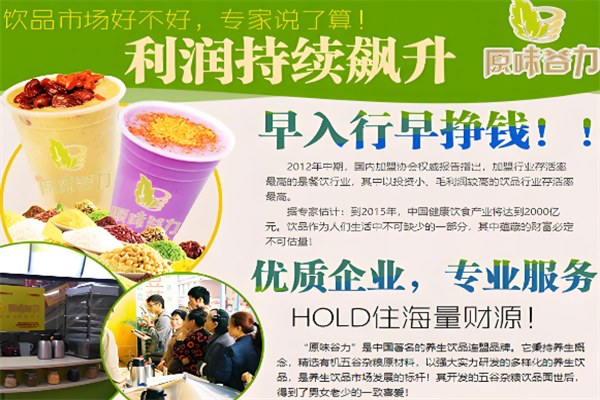原味谷力五谷养生饮品