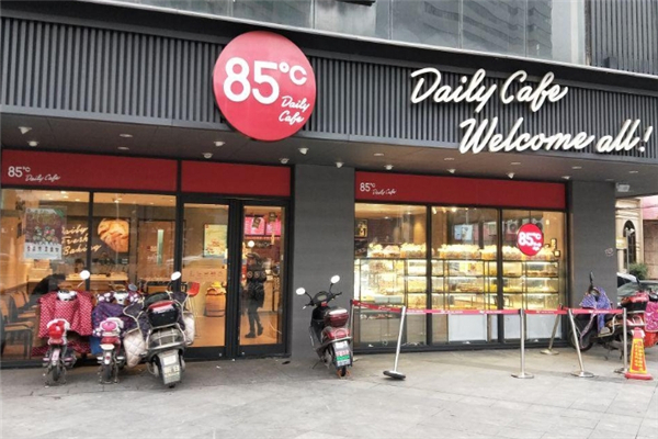 85度c奶茶