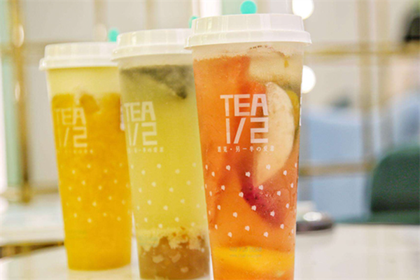 二分之一tea茶与欧包