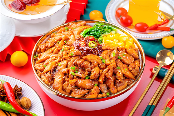 三碗拌中式拌饭