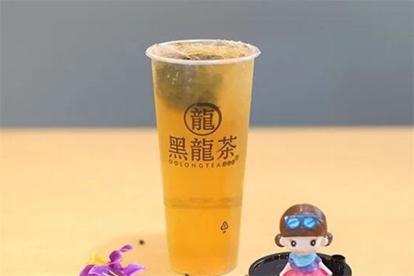 轻刻黑龙茶