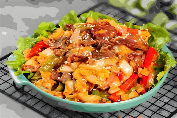 王者肉肉拌饭
