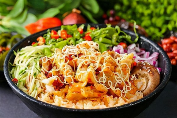 吉稻香烤肉拌饭