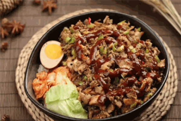 盈香居烤肉拌饭