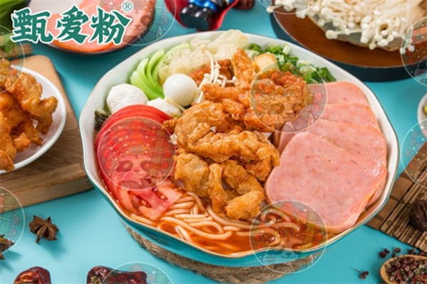 甄爱粉藤椒牛肉米线