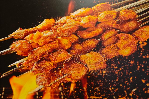 周记小吃烤肉串