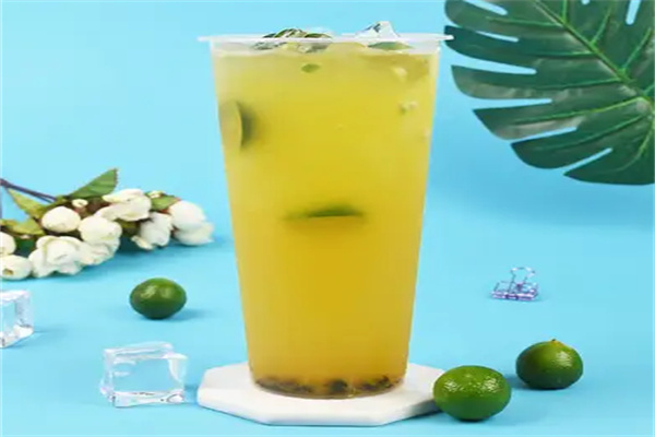 快乐青柠奶茶