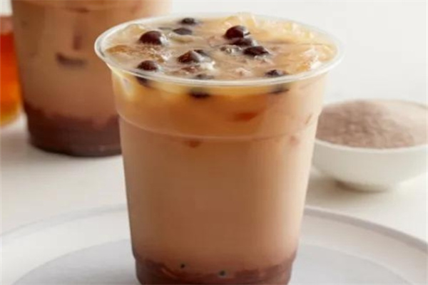 大口狗奶茶