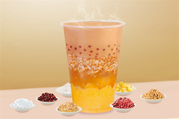 菜百道奶茶