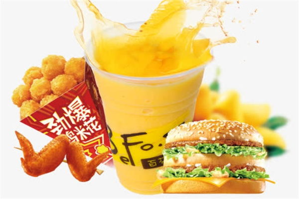 酷茶道汉堡饮品店